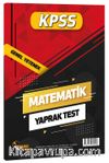 2021 KPSS Matematik Yaprak Test