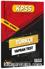 2021 KPSS Türkçe Yaprak Test