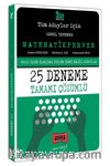 2021 Tüm Adaylar İçin Matematikperver Tamamı Çözümlü 25 Deneme