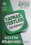 2016 KPSS Eğitim Bilimleri Yaprak Testler Çek Kopart