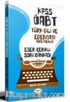 2021 KPSS ÖABT Türk Dili ve Edebiyatı Öğretmenliği Eser İçerikli Soru Bankası