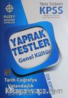 2016 KPSS Genel Kültür Yaprak Testler  Çek Kopar Tarih-Coğrafya-Vatandaşlık