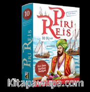 Piri Reis'in Serüvenleri (10 Kitap) Dev Boyutta Piri Reis Haritası Hediyeli