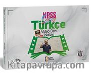 2021 Evveliyat KPSS Genel Yetenek Türkçe Video Ders Notları