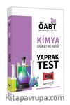 2021 ÖABT Kimya Öğretmenliği Yaprak Test