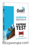 2021 ÖABT Coğrafya Öğretmenliği Yaprak Test
