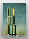 Full Frame Rulo Kanvas - Kay Sage - Hyphen (FF-KT106)