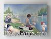 Full Frame Rulo Kanvas - Georges Seurat - Bathers at Asnières (FF-KT103)