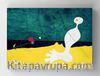 Full Frame Rulo Kanvas - Joan Miró - Person Throwing a Stone at a Bird (FF-KT101)