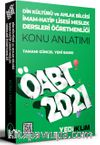 2021 ÖABT Din Kültürü ve Ahlak Bilgisi İmam Hatip Lisesi Meslek Dersleri Öğretmenliği Konu Anlatımı