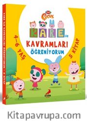 Kare ile Kavramları Öğreniyorum (5 kitap)