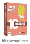 2021 ÖABT Fizik Öğretmenliği Tamamı Çözümlü 10 Deneme