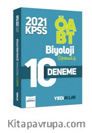 2021 ÖABT Biyoloji Öğretmenliği Tamamı Çözümlü 10 Deneme