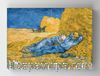 Full Frame Rulo Kanvas - Vincent van Gogh - Resting after Work (after Millet), 1889 (FF-KT161)