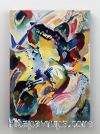 Full Frame Rulo Kanvas - Wassily Kandinsky - Panel for Edwin R. Campbell No. 2 (FF-KT158)