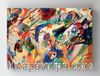 Full Frame Rulo Kanvas - Wassily Kandinsky - Sketch 2 for composition VII (FF-KT156)