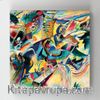 Full Frame Rulo Kanvas - Wassily Kandinsky - Improvisation Gorge (FF-KT155)