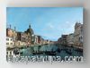 Full Frame Rulo Kanvas - Studio of Canaletto - Venice The Grand Canal with S  Simeone Piccolo (FF-KT154)
