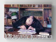 Full Frame Rulo Kanvas - Portrait of the Bookseller E.J Fontaine - Gustave Caillebotte (FF-KT144)
