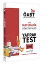 2021 ÖABT Lise Matematik Öğretmenliği Yaprak Test