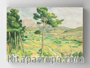Full Frame Rulo Kanvas - Paul Cezanne - Viyadüklü Manzara (FF-KT131)