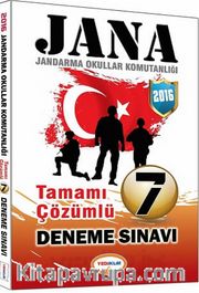 2016 JANA Tamamı Çözümlü 7 Deneme Sınavı
