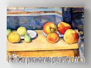 Full Frame Rulo Kanvas - Paul Cézanne - Still Life with Apples and Pears (FF-KT129)