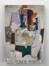 Full Frame Rulo Kanvas - Pablo Picasso - Fruit Dish, Bottle and Violin	(FF-KT121)