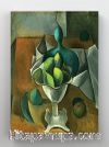 Full Frame Rulo Kanvas - Pablo Picasso - Fruit Dish (FF-KT120)