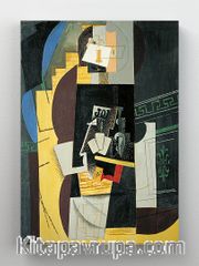 Full Frame Rulo Kanvas - Pablo Picasso - Card Player	(FF-KT119)