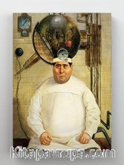 Full Frame Rulo Kanvas - Otto Dix - Dr. Mayer-Hermann (FF-KT117)