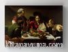 Full Frame Rulo Kanvas - Michelangelo Merisi da Caravaggio - The Supper at Emmaus (FF-KT113)