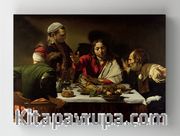 Full Frame Rulo Kanvas - Michelangelo Merisi da Caravaggio - The Supper at Emmaus (FF-KT113)
