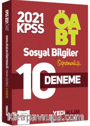 2021 ÖABT Sosyal Bilgiler Öğretmenliği Tamamı Çözümlü 10 Deneme