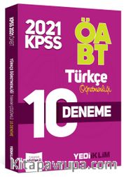 2021 ÖABT Türkçe Öğretmenliği Tamamı Çözümlü 10 Deneme