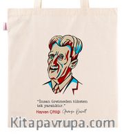 Askılı Bez Çanta - 1984 - Portre George Orwell