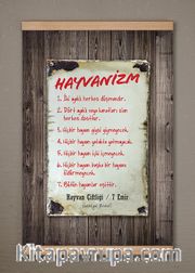 Full Frame Kanvas Poster - Hayvan Çiftliği, Hayvanizm 7 Emir (FFK-009)