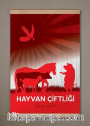 Full Frame Kanvas Poster - Hayvan Çiftliği, Snowball (FFK-008)