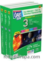2016 ÖABT Modüler Set Fen Bilimleri / Fen ve Teknoloji Öğretmenliği (3 Kitap) 