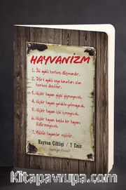 Akıl Defteri - Hayvan Çiftliği - Hayvanizm 7 Emir (15x22)