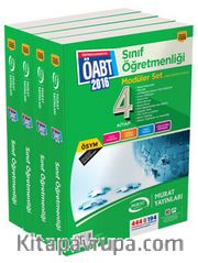 2016 ÖABT Modüler Sınıf Öğretmenliği Seti (4 Kitap)