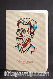 Akıl Defteri - George Orwell - Portre Metinli (15x22)