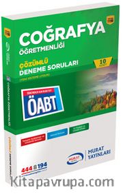 2016 ÖABT Coğrafya Öğretmenliği Çözümlü Deneme Soruları (10 Adet ) (Kod:1190)