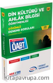 2016 ÖABT Din Kültürü ve Ahlak Bilgisi Öğretmenliği Çözümlü Deneme Soruları (10 Adet ) (Kod:1191)
