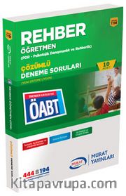 2016 ÖABT Rehber Öğretmen (PDR) Çözümlü Deneme Soruları (10 Adet ) (Kod:1194)