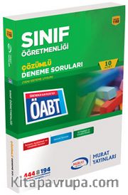 2016 ÖABT Sınıf Öğretmenliği Çözümlü Deneme Soruları (10 Adet ) (Kod:1193)
