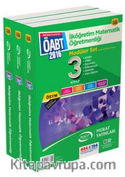2016 ÖABT Modüler Set İlköğretim Matematik Öğretmenliği 3 Kitap (Kod:1225) 