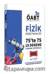 2021 ÖABT Fizik Öğretmenliği 75’te 75 Tamamı Çözümlü 10 Deneme Sınavı