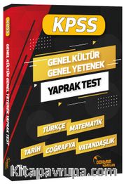 2021 KPSS Genel Kültür Genel Yetenek Tüm Dersler Tek Kitap Yaprak Test