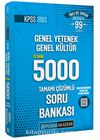 2021 KPSS Genel Yetenek Genel Kültür Efsane 5000 Soru Bankası